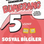 Günay Yayınları 5.Sınıf Bumerang Serisi Sosyal Bilgiler 32 Haftalık Denemeler
