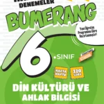 Günay Yayınları 6.Sınıf Bumerang Serisi Din Kültüsü Ve Ahlak Bilgisi 32 Haftalık Denemeler