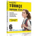 Mutlu Kazanım Ölçer Türkçe Yaprak Test 6.Sınıf