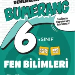 Günay Yayınları 6. Sınıf Bumerang 32 Haftalık Fen Bilimleri Denemeleri