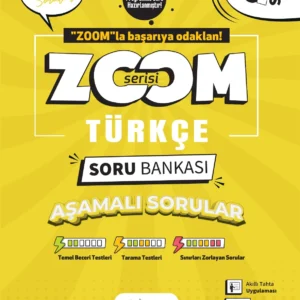 Günay Yayınları 6. Sınıf Zoom Serisi Türkçe Soru Bankası