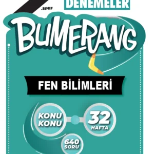 Günay Yayınları 7. Sınıf Bumerang 32 Haftalık Fen Bilimleri Denemeleri