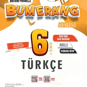Günay Yayınları 6. Sınıf Bumerang Etkinlikli Türkçe
