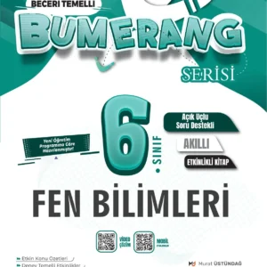 Günay Yayınları 6. Sınıf Bumerang Serisi Fen Bilimleri Konu Anlatımlı ve Etkinlikli Soru Bankası
