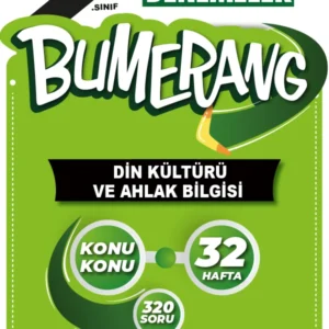 Günay Yayınları 7. Sınıf Bumerang 32 Haftalık Din Kültürü ve Ahlak Bilgisi Denemeleri