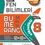 Günay Yayınları Güncel 8. Sınıf Fen Bilimleri Bumerang Etkinlikli Konu Anlatımlı Soru Bankası