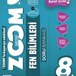 Günay Yayınları 8. Sınıf Zoom Serisi Fen Bilimleri Soru Bankası