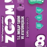 Günay Yayınları 8. Sınıf Zoom Serisi T.C. İnkılap Tarihi ve Atatürkçülük Soru Bankası