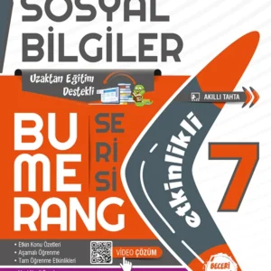 Günay Yayınları 7. Sınıf Bumerang Etkinlikli Sosyal Bilgiler