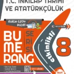 Günay Yayınları 8. Sınıf Bumerang Etkinlikli T.C. İnkılap Tarihi ve Atatürkçülük
