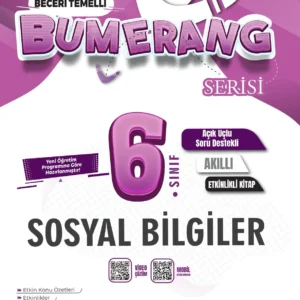 Günay Yayınları 6. Sınıf Bumerang Etkinlikli Sosyal Bilgiler