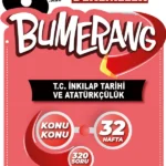 Günay Yayınları 8. Sınıf Bumerang 32 Haftalık T.C. İnkılap Tarihi ve Atatürkçülük Denemeleri