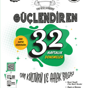 Ankara Yayıncılık 5. Sınıf Güçlendiren 32 Haftalık Din Kültürü Ve Ahlak Bilgisi Kazanım Denemeleri