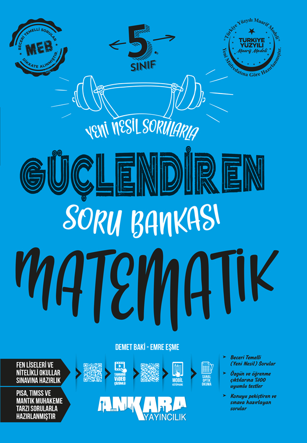5Sinif-Matematik-Guclendiren-Soru-Bankasi_1 Ankara Yayıncılık 5. Sınıf Güçlendiren Matematik Soru Bankası - Görsel 1