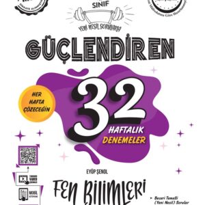 Ankara Yayıncılık 6. Sınıf Güçlendiren 32 Haftalık Fen Bilimleri Kazanım Denemeleri
