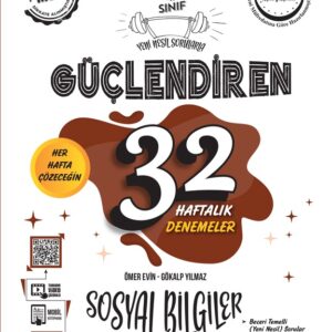Ankara Yayıncılık 6. Sınıf Güçlendiren 32 Haftalık Sosyal Bilgiler Kazanım Denemeleri