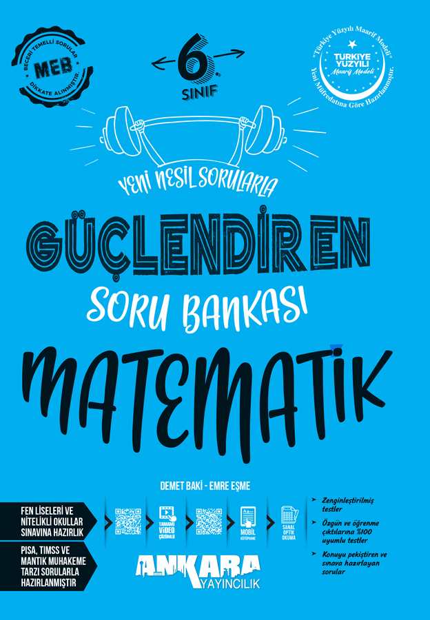 6-Sinif-Matematik-Guclendiren-Soru-Bankasi_1 Ankara Yayıncılık 6. Sınıf Güçlendiren Matematik Soru Bankası - Görsel 1
