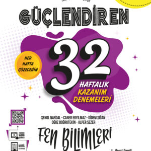 Ankara Yayıncılık 7. Sınıf Güçlendiren 32 Haftalık Fen Bilimleri Kazanım Denemeleri