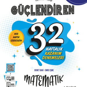 Ankara Yayıncılık 7. Sınıf Güçlendiren 32 Haftalık Matematik Kazanım Denemeleri