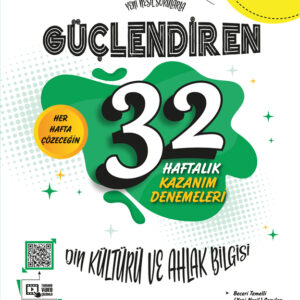 Ankara Yayıncılık 8. Sınıf Güçlendiren 32 Haftalık Din Kültürü ve Ahlak Bilgisi Kazanım Denemeleri