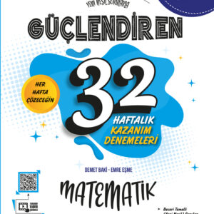 Ankara Yayıncılık 8. Sınıf Güçlendiren 32 Haftalık Matematik Kazanım Denemeleri