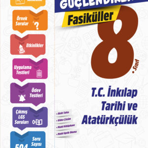 Ankara Yayıncılık 8. Sınıf Güçlendiren İnkılap Tarihi ve Atatürkçülük Fasiküller