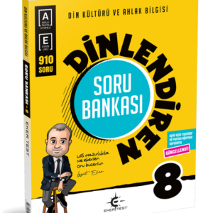Arı Yayıncılık Eker Test 8. Sınıf Dinlendiren Soru Bankası