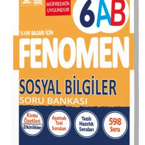 Fenomen Yayınları 6. Sınıf Sosyal Bilgiler A-B Soru Bankası