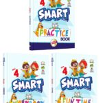 SmartEnglish Grade 4 Practice Book + Workbook + FunTime Pack