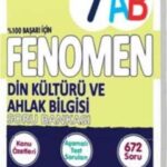 Fenomen Yayınları 7. Sınıf Din Kültürü ve Ahlak Bilgisi A-B Soru Bankası