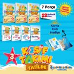 ilkokulluyum Yayınları 3.Sınıf Keşif Takımı Tatilde Eğitim Seti