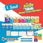 İlkokulluyum Yayınları 1.Sınıf Keşif Takımı Okuma Yazma Öğreniyor Eğitim Seti