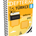 Arı Yayıncılık 8. Sınıf Türkçe Defterim