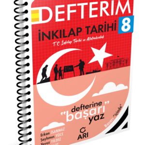 Arı Yayıncılık 8. Sınıf T.C. İnkılap Tarihi ve Atatürkçülük Defterim
