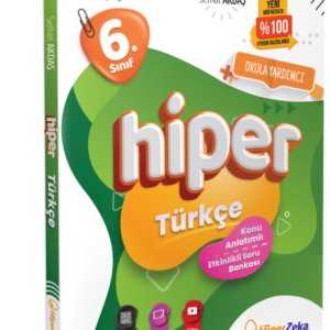 Hiperzeka Yayınları 6. Sınıf Hiper Türkçe Konu Anlatımlı Soru Bankası