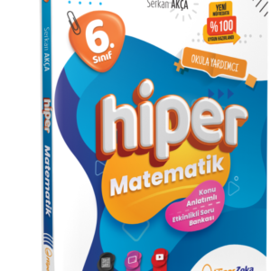 Hiperzeka Yayınları 6. Sınıf Hiper Matematik Konu Anlatımlı Etkinlikli Soru Bankası