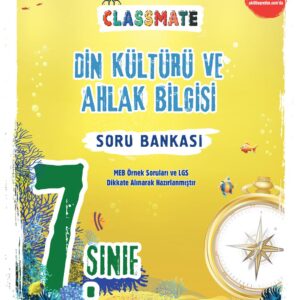 Okyanus Yayınları 7. Sınıf Classmate Din Kültürü ve Ahlak Bilgisi Soru Bankası