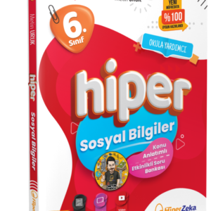 Hiperzeka Yayınları 6. Sınıf Hiper Sosyal Bilgiler Konu Anlatımlı Soru Bankası